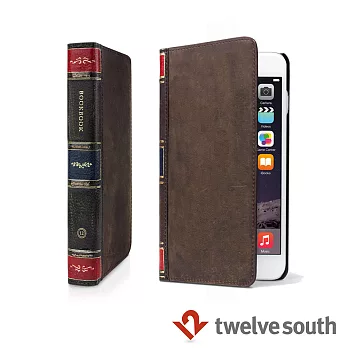 Twelve South BookBook iPhone 6 復古書仿舊皮革保護套 (棕色)