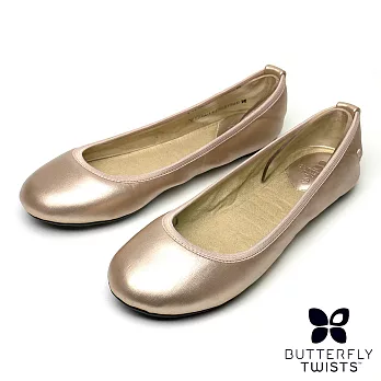 【BUTTERFLY TWISTS】SOPHIA可折疊扭轉芭蕾舞鞋7玫瑰金