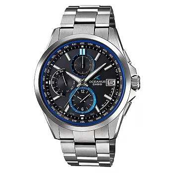 CASIO OCEANUS 光波抵達太陽能電波腕錶-OCW-T2600-1AJF