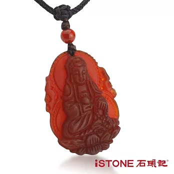 石頭記 紅玉髓護身觀音項鍊紅玉髓