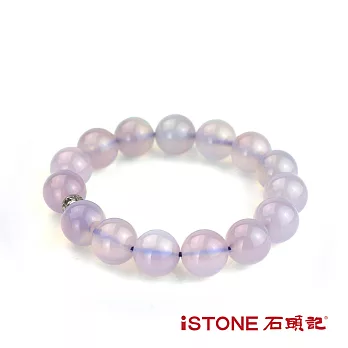石頭記 轉運珠14mm手鍊-深邃紫玉髓紫玉髓