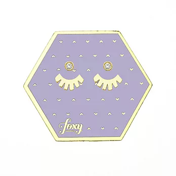 FoxyOriginals加拿大 JASPER扇形水鑽金色耳環