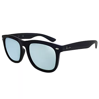 【Ray Ban 雷朋】NEW!!RB4260D-601/30-韓系方框太陽眼鏡(黑框#水銀鏡面)