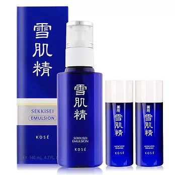 KOSE 高絲 雪肌精乳液(140ml)贈雪肌精(33ml)X2