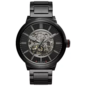 A│X Armani Exchange 鋼鐵身軀時尚機械腕錶-AX1416