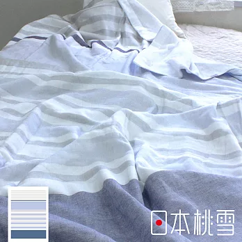 日本桃雪【今治毛巾棉被】共3色-月光藍