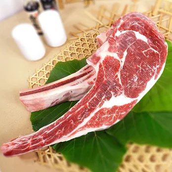 【好神】澳洲S級低溫熟成戰斧沙朗牛排單入組(600g/支)