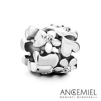 Angemiel安婕米 925純銀串珠 心花朵朵