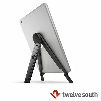 Twelve South Compass 2 立架 - 適用 iPad 與各種行動裝置產品 (黑色)