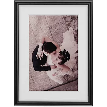 『泛亞框藝』4X6吋 晶碳黑 鋁製相框精裝盒組