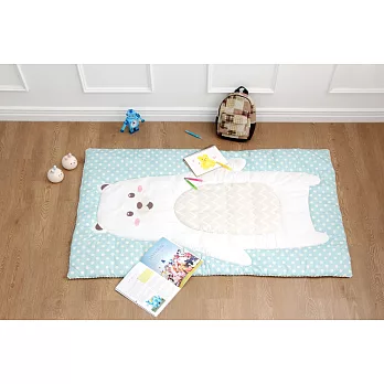 韓國布料-動物造型萬用墊材料包白色