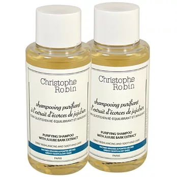 Christophe Robin 棗樹淨化舒緩洗髮露(75ml)*2