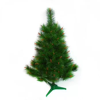 台灣製3呎/3尺(90cm)特級綠松針葉聖誕樹裸樹(不含飾品不含燈)YS-NPT03001