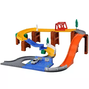 TOMICA 交通世界 創意軌道跳躍組