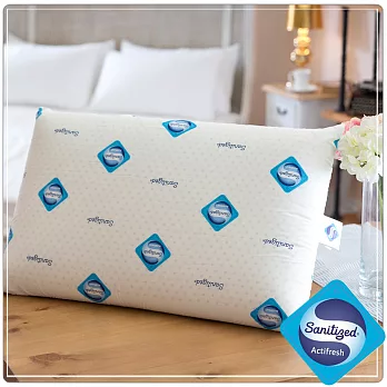 【Sanitized山寧泰】瑞士防蹣抗菌100%天然乳膠枕-1入