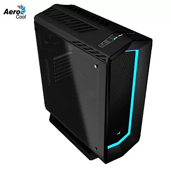 Aero cool P7-C1 玻璃全景透側黑色
