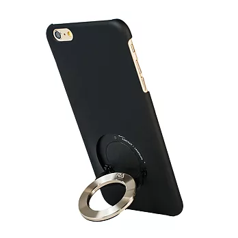 【Rolling Ave.】iCircle iPhone 6/6s 手機保護殼黑色金環