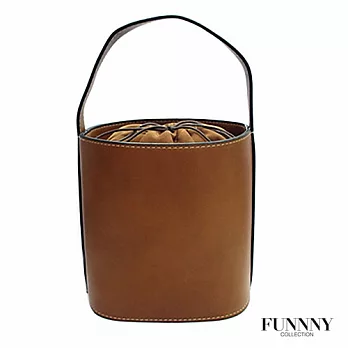 FUNNNY 日本同步2way水桶包 井上 美保 焦糖