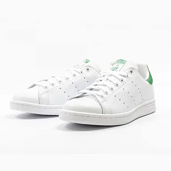 adidas Originals Stan Smith 白綠休閒經典復古款女鞋【GT Company】US4.5白色