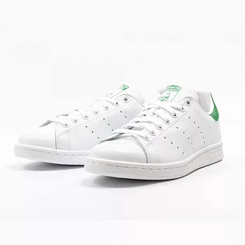 adidas Originals Stan Smith 白綠休閒經典復古款女鞋【GT Company】US5白色