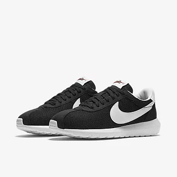 NIKE W ROSHE LD-1000 黑白網布麂皮復古女鞋 【GT Company】US6黑底白勾