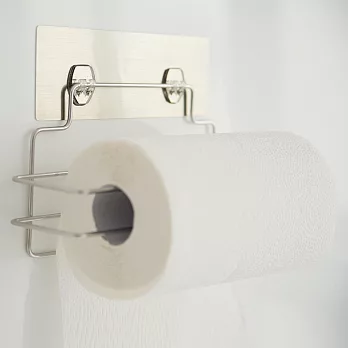 Peachy Life 髮絲紋貼系列-#304不鏽鋼捲筒紙巾架