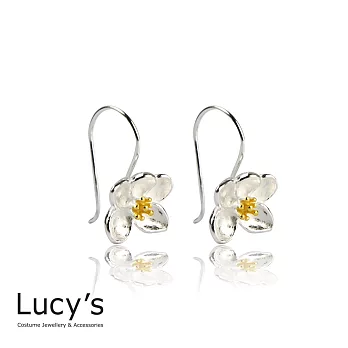 Lucy’s 925純銀花之頌垂墜耳環