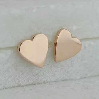 Lily Charmed甜心玫瑰金耳環