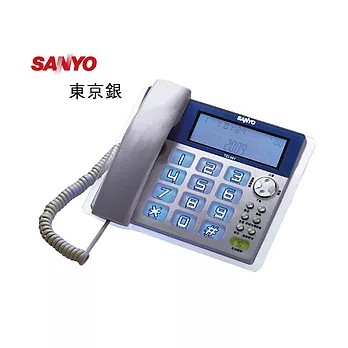 三洋SANYO-來電顯示有線電話TEL-981東京銀