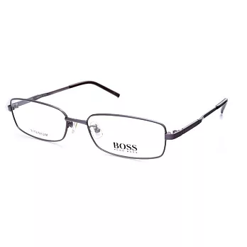 BOSS 輕質鈦框 氣質商務 光學眼鏡 6552-41L咖啡