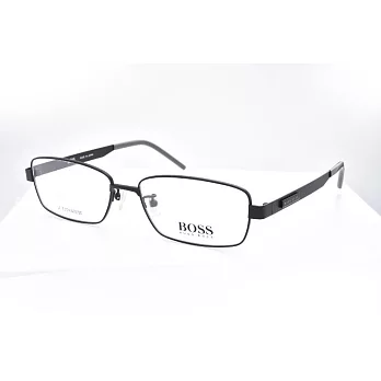 BOSS 簡約別緻 商務鈦框 光學眼鏡 6551-003黑