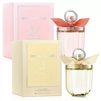 WOMEN’SECRET 樂活秘密女性香水組(繽紛樂活女性淡香水 100ml+祕密花園女性淡香水 100ml)