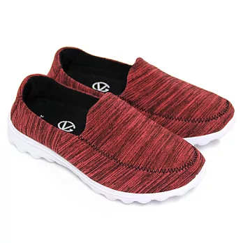 【Pretty】混織直套式輕量休閒鞋23粉紅色