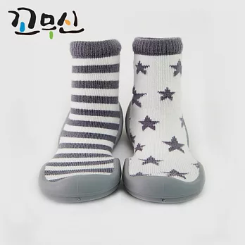 GGOMOOSIN 《Ring Star 帥氣條紋星星混搭風》寶寶襪鞋115無