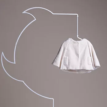 (新品預購)【經典斗篷】bbc經典斗篷｜100%有機棉95米白