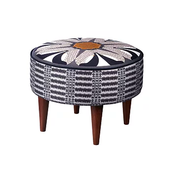 蘇格蘭蜜獾泡芙長腳椅凳 (深灰)