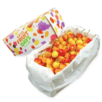 【鮮果日誌】智利空運頂級白櫻桃(2公斤裝)