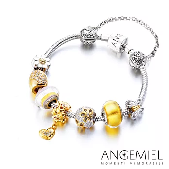 Angemiel安婕米 925純銀手鍊串珠套組 (A12)16cm