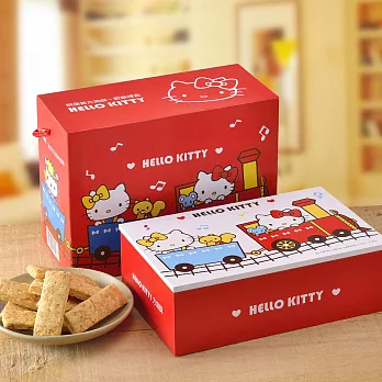 Hello Kitty鹹蛋黃方塊酥歡樂禮盒(2盒)