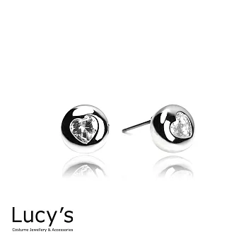 Lucy’s 歐美心鑽個性女孩耳環
