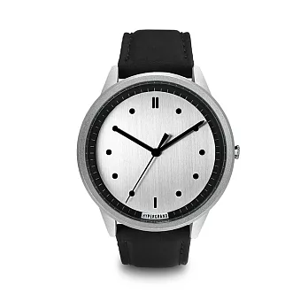 HYPERGRAND手錶 - 02基本款系列 - 銀錶盤x黑色飛行員