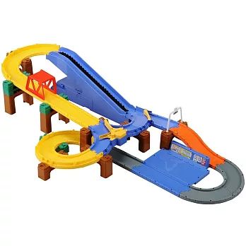 TOMICA 交通世界 創意軌道 高速道路組