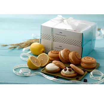 【U】夢卡朵 - 迷你燒精緻禮盒(二種口味可選) - 白巧克力