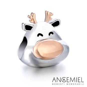 Angemiel安婕米 義大利925純銀珠飾 麋鹿 串珠