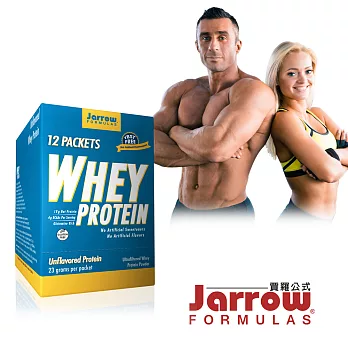 Jarrow賈羅公式 超濾乳清蛋白粉-原味(12包/盒)