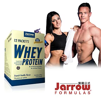 Jarrow賈羅公式 超濾乳清蛋白粉-香草口味(12包/盒)
