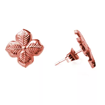 Anna Lou OF LONDON 倫敦品牌 hyacinth 優雅風信子 花朵耳環 玫瑰金