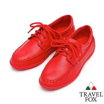 Travel Fox 柔軟格爾休閒鞋916811-104-35紅色