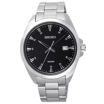 SEIKO 啟動萬象時尚日期腕錶-SUR209P1