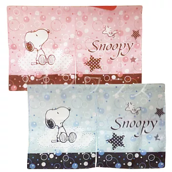 SNOOPY短門簾-2入